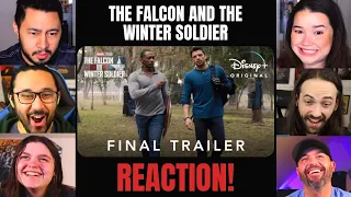 Marvel Studios' The Falcon and The Winter Soldier Final Trailer REACTION Mashup/Compilation!