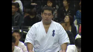 The 37th All Japan Karate Tournament Kyokushin Karate Open Weight.