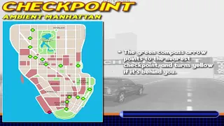 Midtown Madness 2 - Ambient Manhattan - New York City + Race Mod Checkpoint[Amateur]