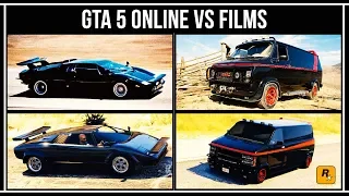 TOP 10 CARS FROM FILMS IN GTA 5 ONLINE