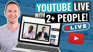 How to do a LIVE Interview on YouTube (YouTube Live with 2+ People)