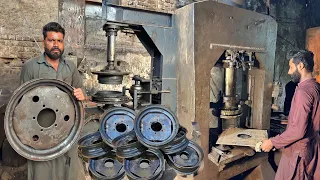 Manufacturing Process of Belarus Tractor Wheel Rim-Making a New Tractor Wheel Rim|