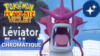 Pokémon Écarlate et Violet : OBTENIR LÉVIATOR CHROMATIQUE !!!💧✅️(NIVEAU FACILE)