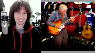 British guitarist analyses the shredding 81 year old Bob Wood!!!
