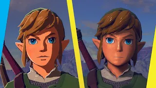 What Does Breath of the Wild Look Like Without Cel Shading?