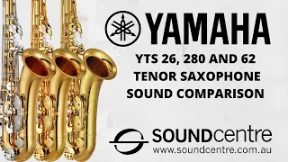 Yamaha Student Tenor Saxophone Sound Comparison