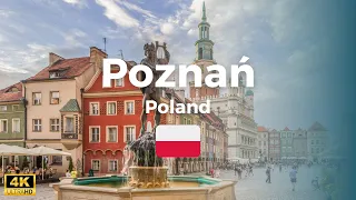 Poznań, Poland Walking Tour 🇵🇱 - September 2023 | 4K 60fps UHD