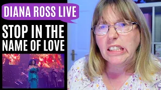 What has happened to Diana Ross's voice? Vocal Coach Reacts to 'Stop in the name of love' LIVE 2022