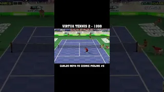 Virtua Tennis 2 [2002] | PS2 | Carlos Moya vs Cedric Pioline #2