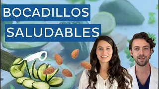 Ideas de bocadillos saludables 🥒🌶️