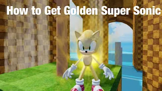 Roblox Find The sonic Morphs How to get Golden Super sonic