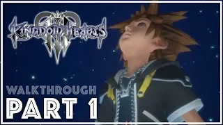 Kingdom Hearts 3 | PS4 | Gameplay Walkthrough Part 1 | Intro