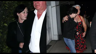 Shannen Doherty steps out for dinner after revealing that her cancer has spread to her brain!