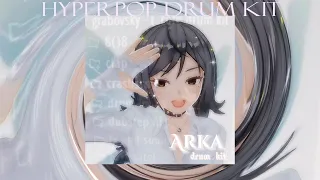 *free* hyperpop x glitchcore drum kit - "Arka" (@grabovskywalker)