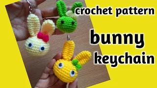 ganci kelinci  /  amigurumi bunny keychain