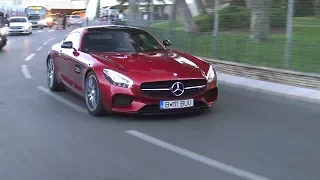 Straight Pipe Mercedes AMG GT S - Crazy Sound!