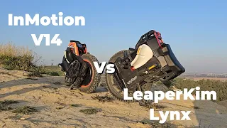 inmotion v14 adventure vs LeaperKim Lynx off road