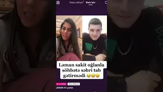 Ləman vs Sakit Oğlan - Leman TikTok