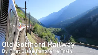[TRIP REPORT] Gotthard Panorama Express Journey Across The Alps To Lugano In First Class