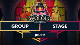 100.000$ REDBULL WOLOLO V - PHASE DE GROUPE - JOUR 2