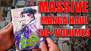 Massive Manga Haul/Unboxing- 50+ Volumes and A Series BoxSet