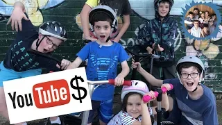 FIRST YOUTUBE PAYCHECK FOR 6 AUSSIE KIDS! WHAT DID THEY SPEND IT ON?