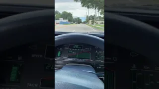 1986 300ZX Turbo driving