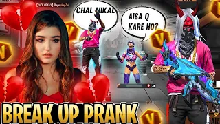 Breakup Prank On My Girlfriend FreeFire💔 || Gone Emotinal🥺