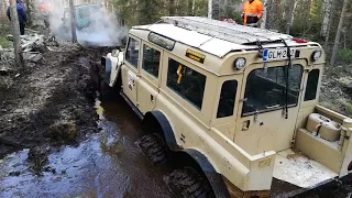 Land Rover Defender/Volvo with portal axles