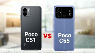 Poco C51 vs Poco C55