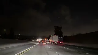 L.A. Freeway Night Drive