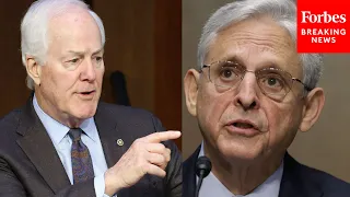 'I Think You Can Answer That -- Yes Or No?': Garland Confronted Over School Board Memo By Cornyn