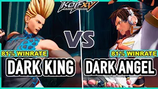 KOF XV 🔥 Dark King (Benimaru/Rugal/Heidern) vs Dark Angel (Shun'ei/Geese/Sylvie)