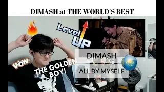 [REACTION] THE GOLDEN BOY! DIMASH - ALL BY MYSELF FULL Performance | The World's Best | #JANGReacts