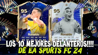 LOS 10 MEJORES "DELANTEROS CENTROS" DE TODO EA SPORTS FC 24