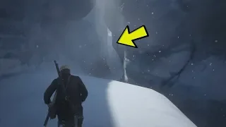 What's Inside the Secret Glacier? Mysterious UFO Sounds at Frozen Lake! (Red Dead Redemption 2)