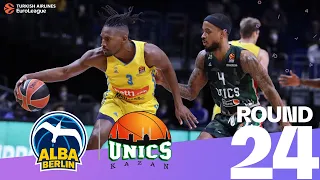 No mercy for UNICS in Berlin! | Round 24, Highlights | Turkish Airlines EuroLeague