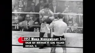 Sugar Ray Robinson vs Gene Fullmer II