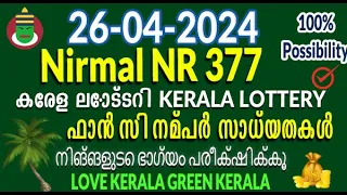 Nirmal NR 377 Nirmal Guessing Possible Chances Kerala Lottery കേരളം ഇന്ന് ഔദ്യോഗിക ലോട്ടറി ഫലം