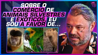 RICHARD RASMUSSEN fala sobre CRIAÇÃO DE ANIMAIS SILVESTRES e EXÓTICOS e PRESERVAÇÃO dos ANIMAIS!