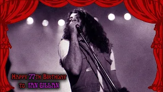 Gillan - Complete Concert (Zagreb, Yugoslavia: 09.06.1981)  HAPPY BIRTHDAY TO IAN GILLAN