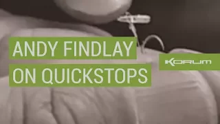 Andy Findlay on Quickstops with S Pellet Hookbaits