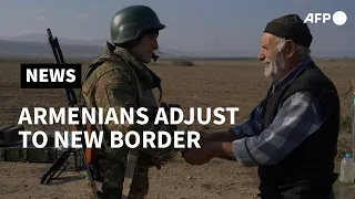 Nagorno-Karabakh: Armenian villagers and soldiers adjust to new border | AFP