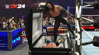 WWE 2K24 - The Undertaker Vs Logan Paul CASKET MATCH (PS5)