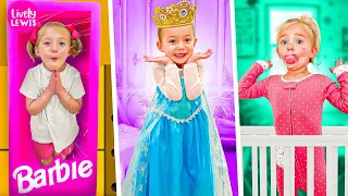 Ivy turns into a Baby, a Doll and a Princess!!