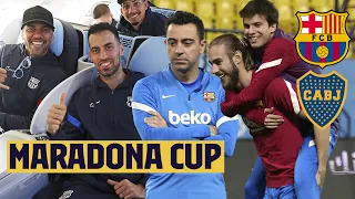 🔥 BARÇA ARE IN RIYADH FOR THE MARADONA CUP VS BOCA JUNIORS!