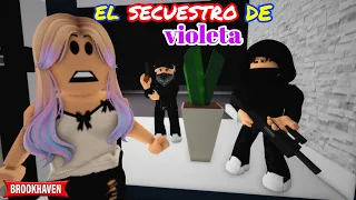 EL SECUESTRO DE VIOLETA - Parte 1| Mini Pelicula| Brookhaven rp🏡historias de roblox