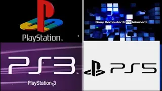 Evolution of PlayStation startup screens: PS1-PS6, 1080P quality