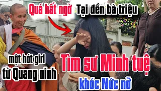 Sư Minh tuệ mới nhất tại đền bà triệu Hot girl từ quảng ninh tìm