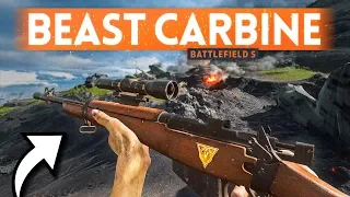 New Medic SNIPER Is A BEAST WEAPON 🏆 Battlefield 5 Jungle Carbine (Pacific Gameplay)